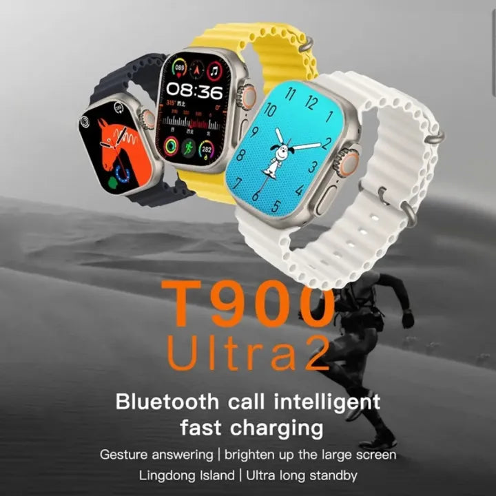 T900 Ultra 2 Smart Watch With 3 Gifts