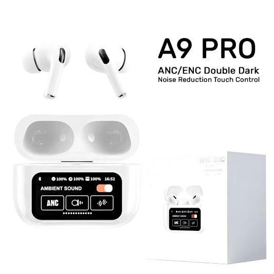 A9 Pro Max ANC AirPods Lcd With 3 Gifts