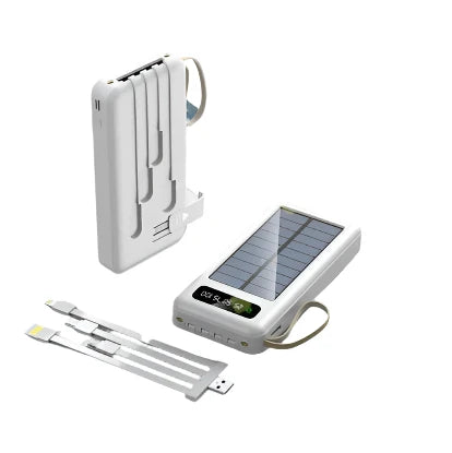 Solar Power Bank 10000mAh Original With 3 Gifts